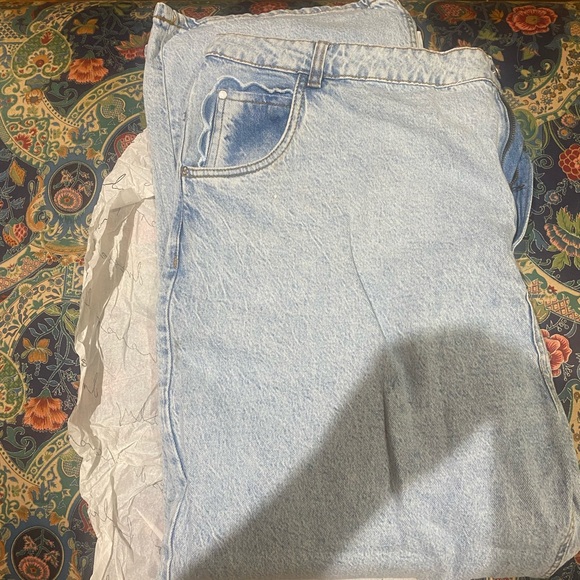 BNWT Never Fully Dressed Scallop Detail Straight Leg Jeans - Picture 8 of 8